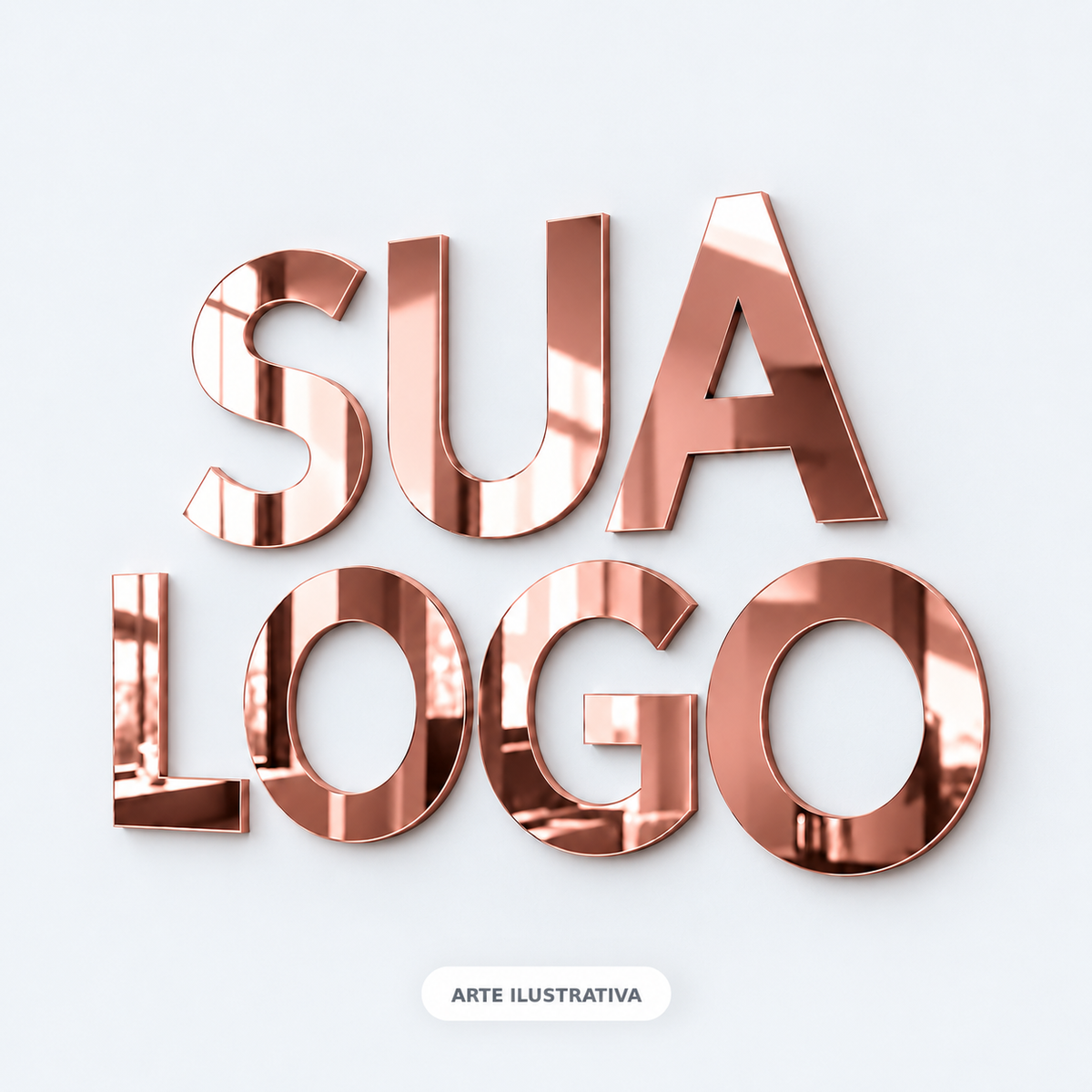 Letreiro em Acrilico 2mm - Logo