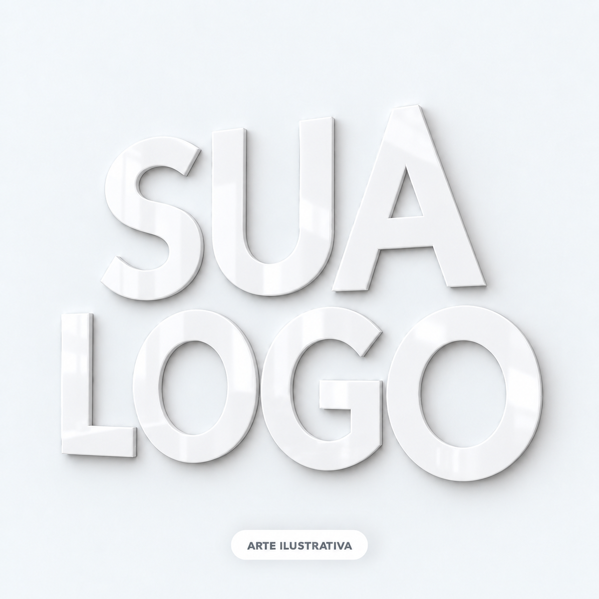 Letreiro em Acrilico 2mm - Logo